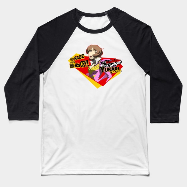 Yukari Takeba Baseball T-Shirt by Nifty Store